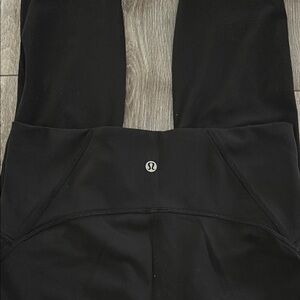 Lululemon Athletica Black Leggings Sleek Tailored Fit